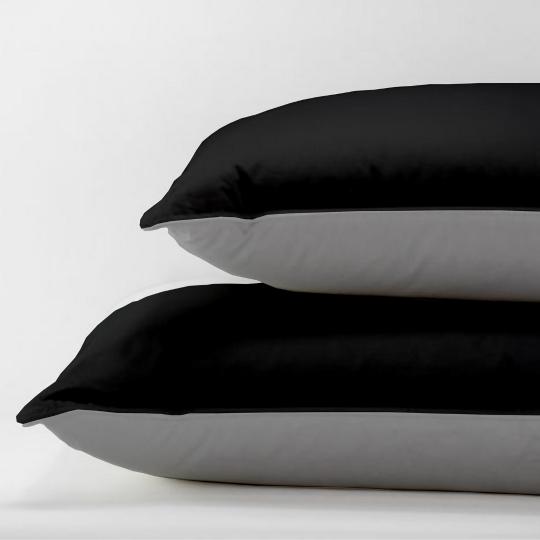 Jastučnica sivo-crna